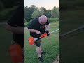 PROYAMA 51.7CC Brush Cutter 3T blade outdoor test.