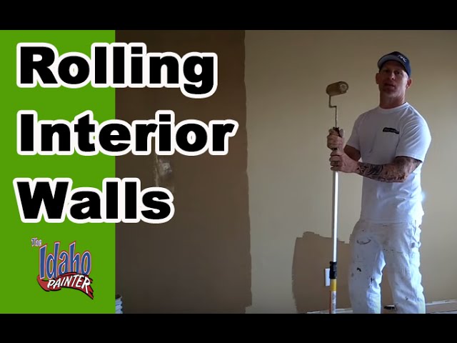 HOW TO PAINT A WALL USING ROLLER (CHINA WHITE SEMI GLOSS LATEX)PAANO  MAGPINTURA GAMIT ANG ROLLER 