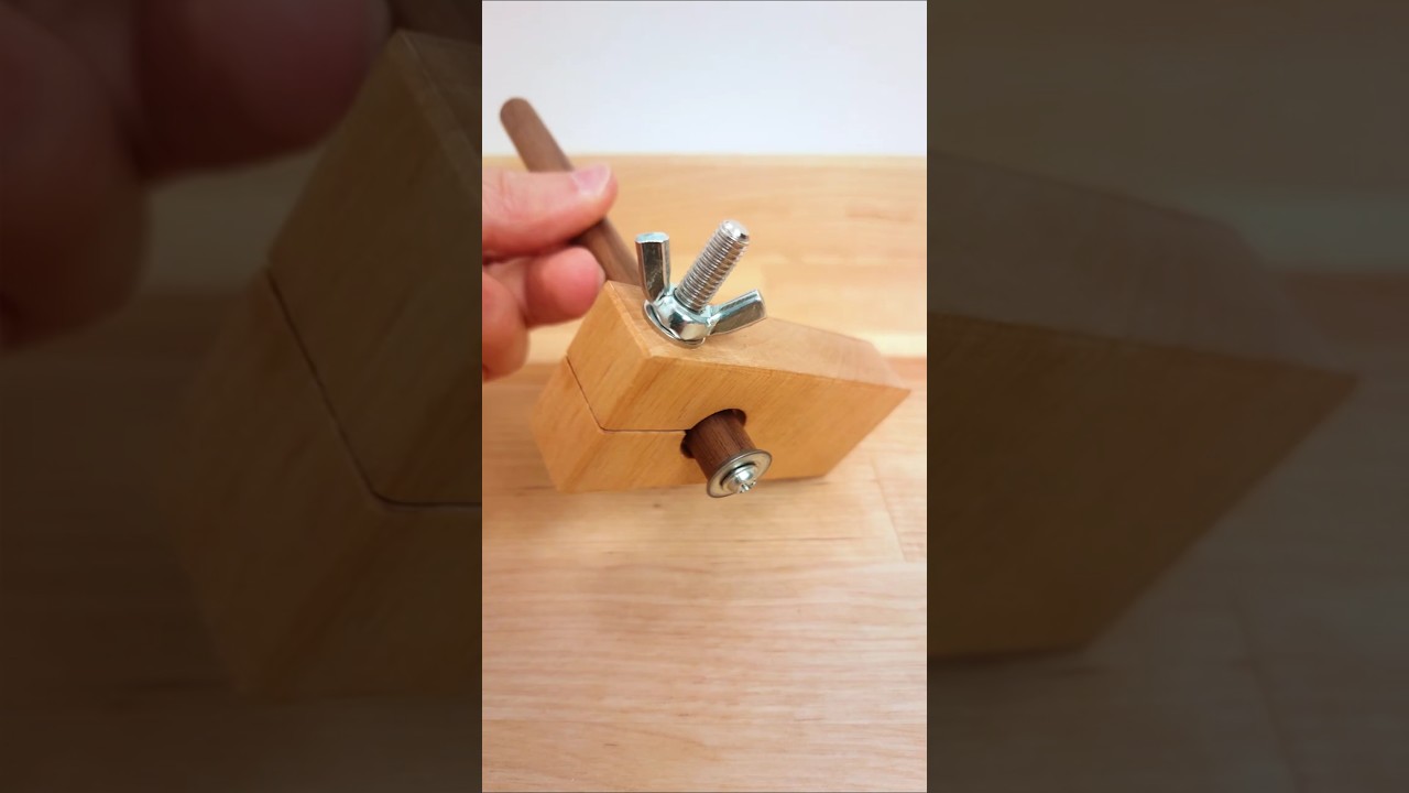 Turning a Washer into a Sick Marking Tool! 😍 #diy #woodworking #shorts