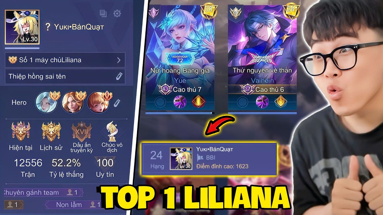 VUX MỘT ĐÊM TRÊN THÁCH ĐẤU ĐỈNH CAO LEO TOP LILIANA ĐẦY BẤT ỔN