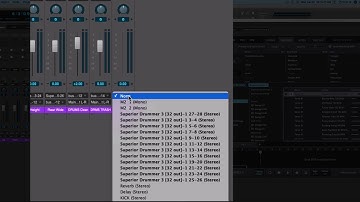 Toontrack Superior Drummer 3 routing in DAW - MOTU Digital Performer 10