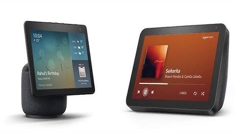 Introducing Echo Show 8 – Smart display with Alexa - 20.32 cm (8") HD screen with stereo sound