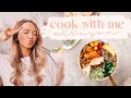 COOK WITH ME | Healthy + Vegetarian Buddha Bowls! ✨