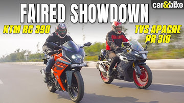 2024 TVS APACHE RR 310 Vs KTM RC 390: GLOVES OUT!