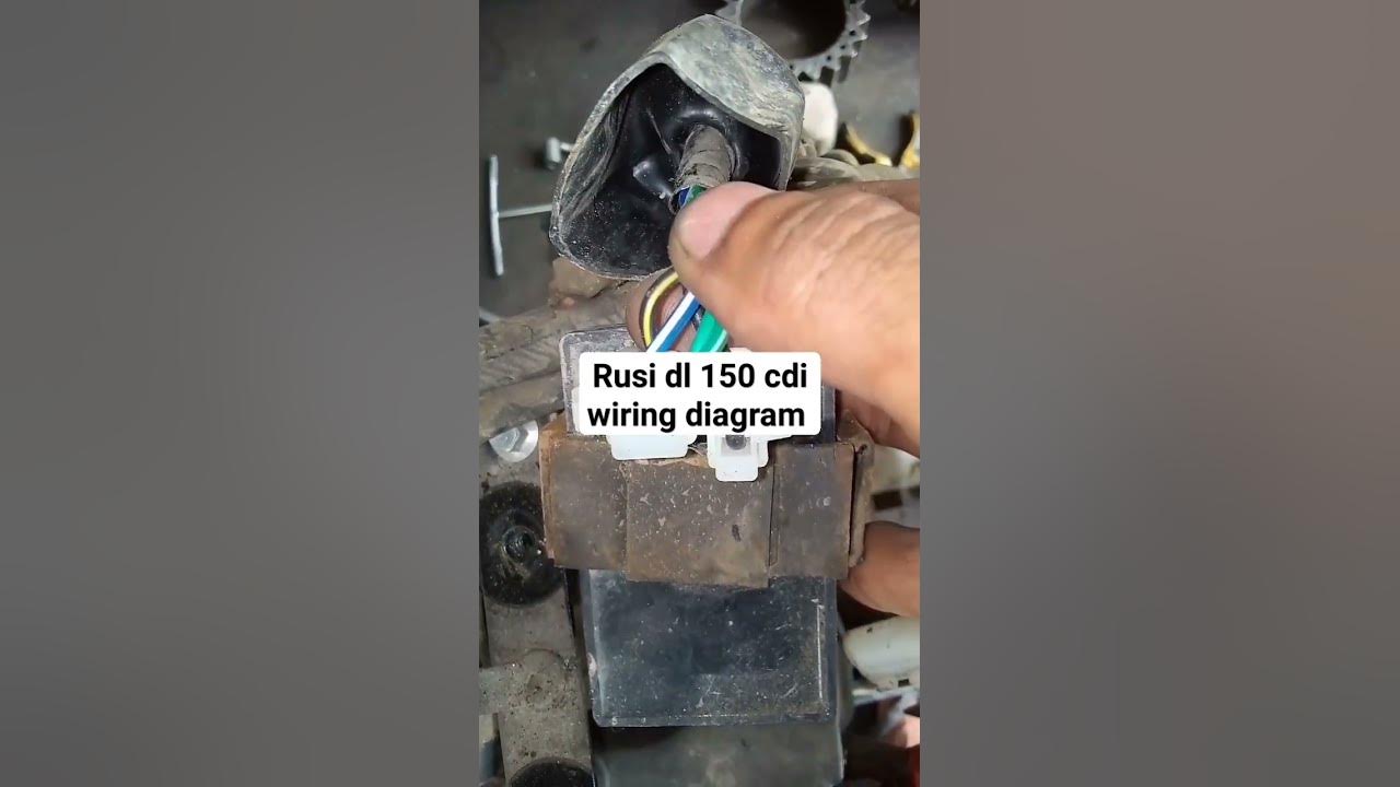 RUSI DL 150 CDI WIRING DIAGRAM rdworksideas YouTube