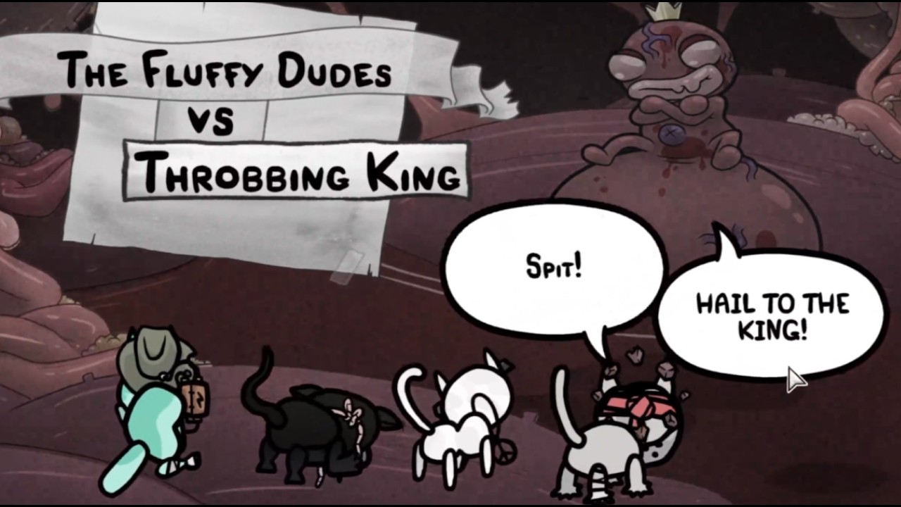 A Very Poorly Edited Throbbing King Boss Fight - YouTube