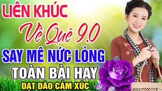 VỀ QUÊ - Ánh Nguyên & Đặng Thái Hiển | LK Song Ca Bolero Nhạc Trữ Tình Remix Mới Nhất HAY SAY ĐẮM