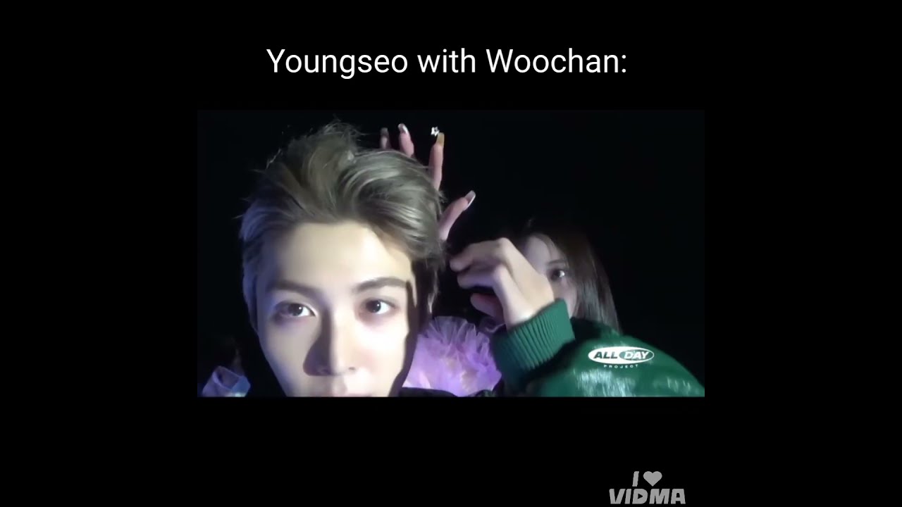 They Act Like Siblings Kpop Blacklabel Alldayproject Debut Kpopdebut Woochan Youngseo