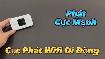 Cục Phát Wifi Siêu Nhỏ Cầm Tay Không Dây Phát Sóng Cực Mạnh Cho 15 Thiết Bị Dùng Cùng Lúc