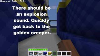 Minecraft: The Golden Creeper
