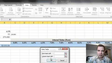 Excel Video 341 Introducing Data Tables
