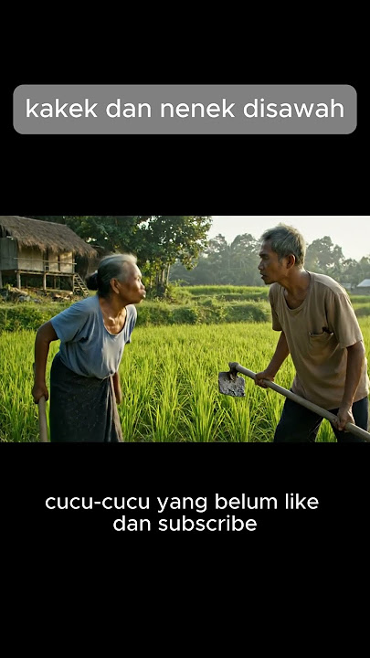 Kakek Nenek Bertengkar di Sawah, Endingnya Bikin Kaget! 😂 #videolucu #trendingshorts