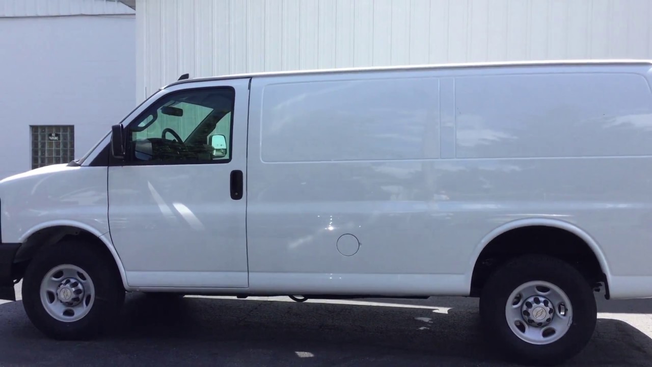 2017 chevy cargo van