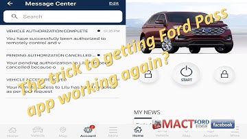 Ford Pass not working?  Here is how to get it going again.