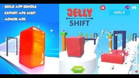 Jelly Shift | Game Play Trick | Level 5 NOOB PRO HACKER (iOS, Android)