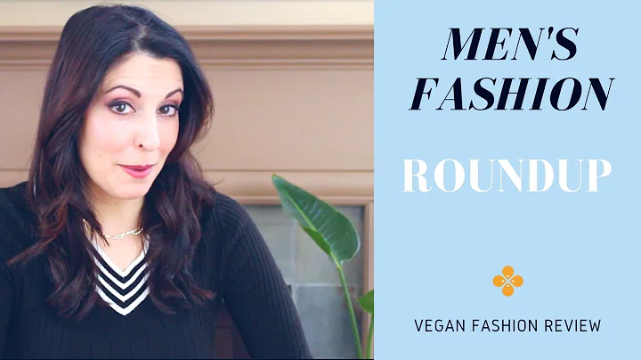 Men's Fashion Roundup: Vegan, Stylish Gentlemen