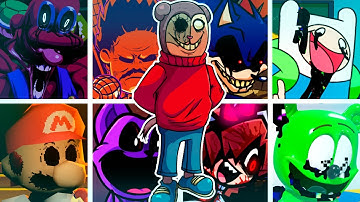 TWIDDLEFINGER but Every Turn a Different Character Sings🎙 (FNF Twiddlefinger but Everyone Sings It)