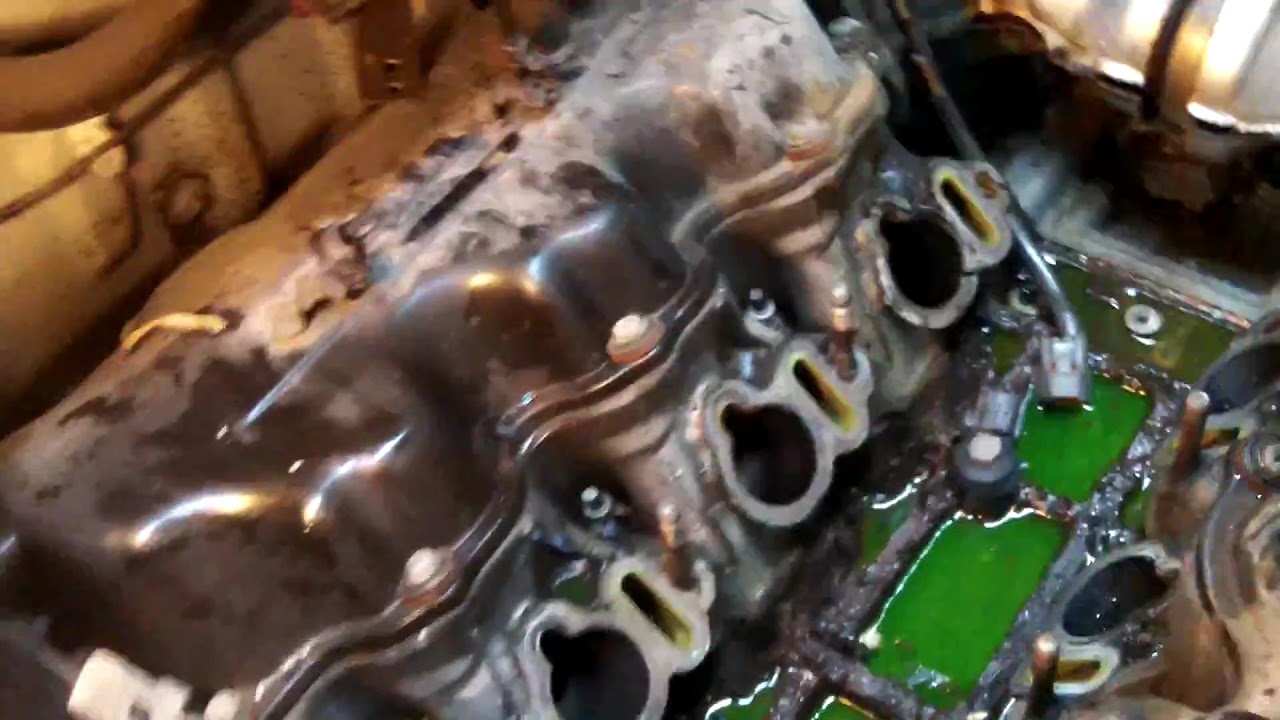 Nissan Quest Changing the Knock Sensor - YouTube