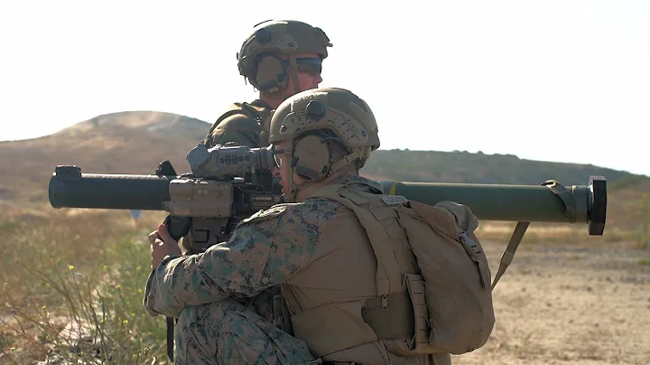 Marines Conduct Rocket Range At Pendleton