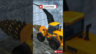 Snow Offroad Construction Game - Excavator Road Builder - Android Gameplay screenshot 1