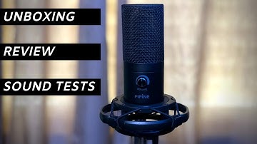 Fifine T669 Unboxing and Review | USB Condenser Mic