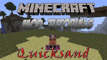 Minecraft 1.4.7 - How To Install The Quicksand Mod
