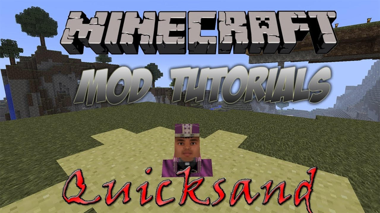 Minecraft 1.4.7 How To Install The Quicksand Mod YouTube