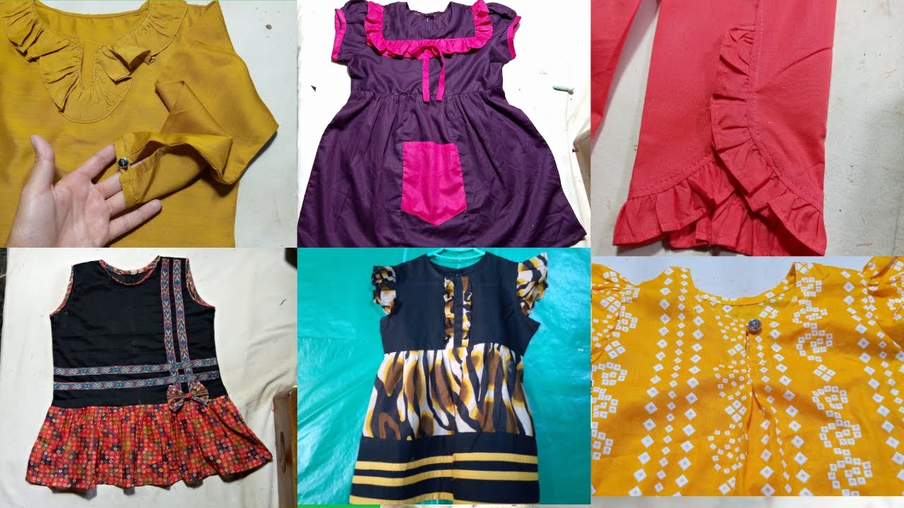 Baby Girl Top Design in 2022 Baby Tops Design summer YouTube