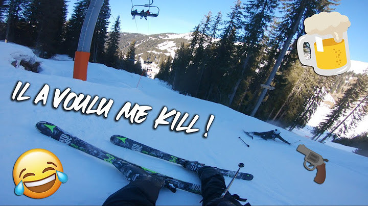MON PROPRE POTE M’A TUÉ SUR UNE PISTE NOIR ! Jour 2/4 😱⛷️