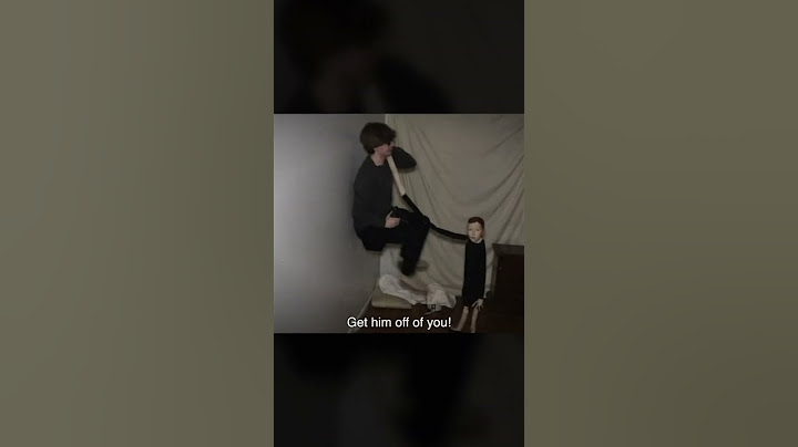 It held him against the wall..  😳
