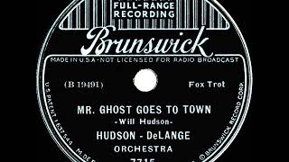 1936 Hudson-DeLange - Mr. Ghost Goes To Town