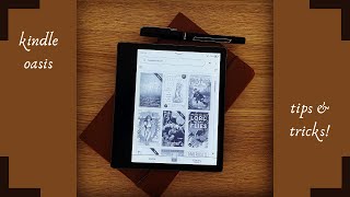 Kindle Oasis: Tips &amp; Tricks! 📖