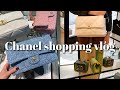 Chanel Shopping Vlog || Come shop with me at Chanel, Gucci, YSL and Club Monaco