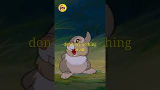 Thumper is absolutely adorable | Bambi | Disney Classics | #wisewords --kindly SUBSCRIBE for more--