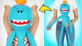 ⁣DIY Boneka Mr. Meeseeks