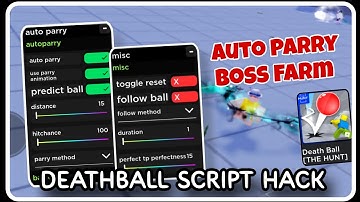 [ BEST ] Death Ball Script Hack - ROBLOX SCRIPTS - Auto Parry, Boss Farm and More