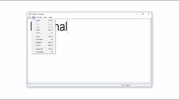 Notepad Edit Menu | #Notepad-3 | what is notepad | how to use notepad | find, find next replace goto