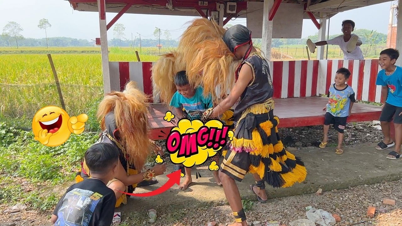 LUCU BANGET !! PENGEJEK KETANGKAP BARONGAN NGAMUK | Arak arakan Barongan Blora SINGO KEMBAR JOYO