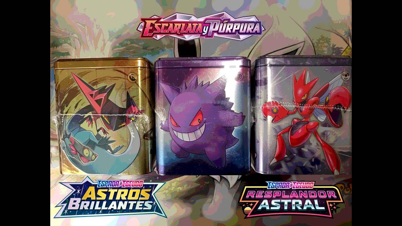 Apertura De Las Nuevas Stacking Tins 2024 De Pokémon TCG - YouTube