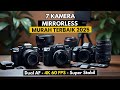 7 Rekomendasi KAMERA MIRRORLESS TERBAIK Akhir Tahun 2025