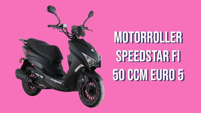 Motors Motorroller 45 km/h Mustang & - FI km/h YouTube Alpha 50ccm 25
