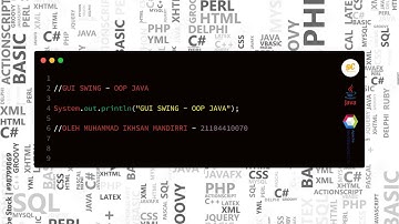 KONSEP GUI SWING - OOP JAVA