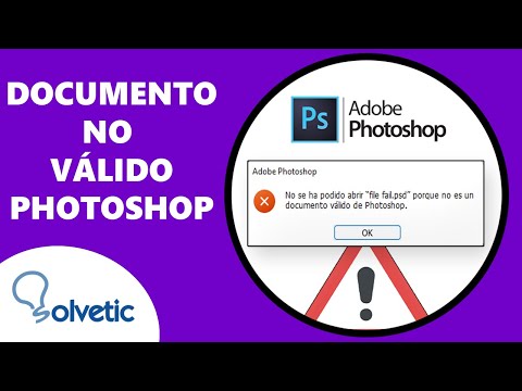 ⚠️ Error Photoshop