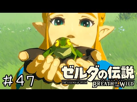 【実況】ゼルダの伝説BotW　＃４７【カエルを生で食わせる女】