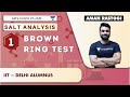 Brown Ring Test | Salt Analysis | Target IIT-JAM 2021 | Aman Rastogi