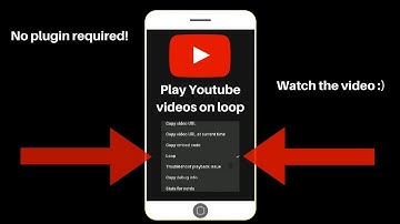 How to loop YouTube videos on mobile phones - Works on all Smarphones