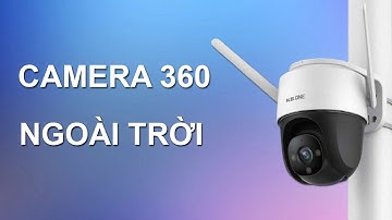KBONE KN-S25F Camera Wifi 360 Ngoài Trời Full HD | Tâm Camera