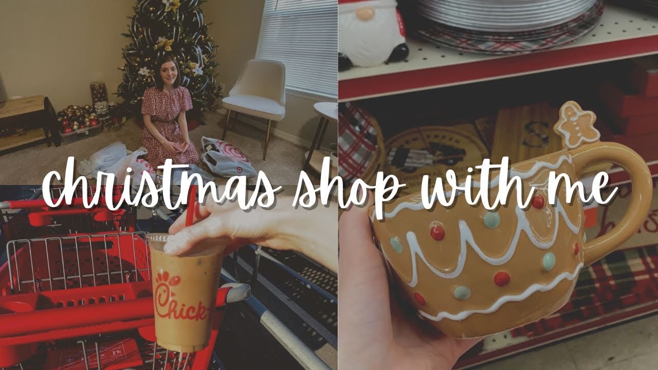 SHOP WITH ME FOR 2022 CHRISTMAS DECOR!! Target + Big Lots + Dollar Tree
