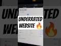 underrated website 🔥 #websites #tech #viral
