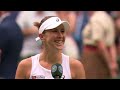 Returning to tennis after giving birth | Belinda Bencic | On-court Interview | Wimbledon 2025